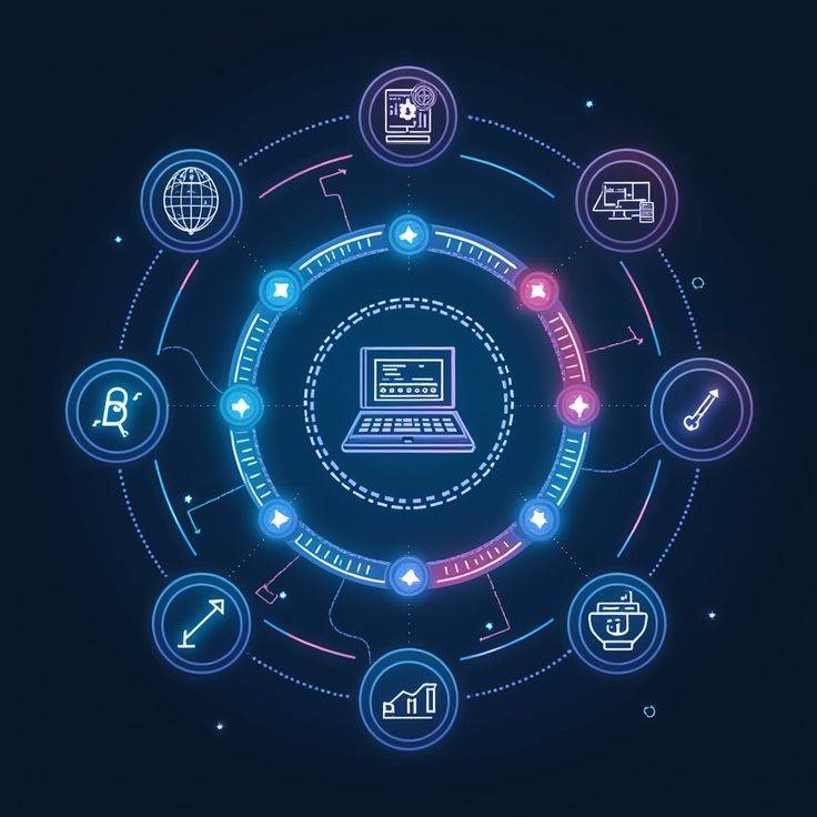 Schéma illustrant les liens entre outils numériques et processus métier